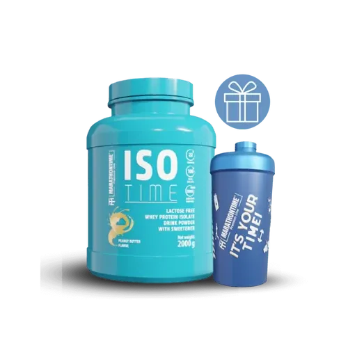 iso time mogyorókrém fehérjeIzolátum laktázenzimmel dúsítva 2000 g - Marathontime - 