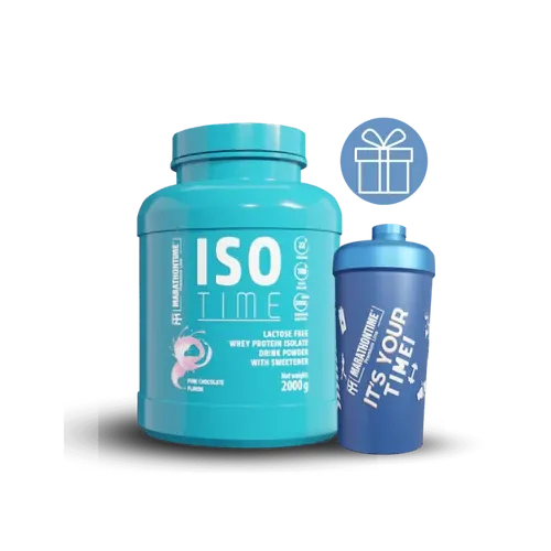 iso time pink csokoládé fehérjeIzolátum laktázenzimmel dúsítva 2000 g - Marathontime - 