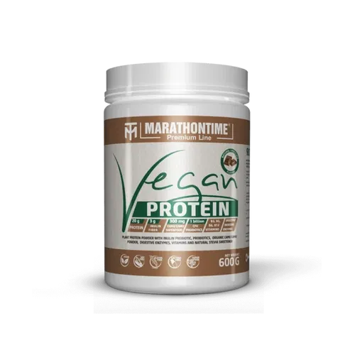 Prémium Vegán protein 600 g - csokoládé - Marathontime - 