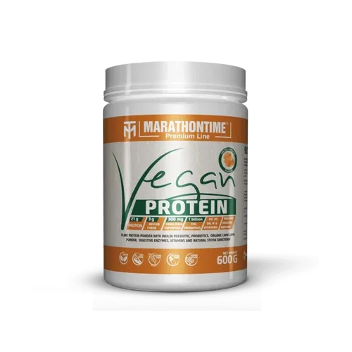 Prémium Vegán protein 600 g - sós karamell - Marathontime - 
