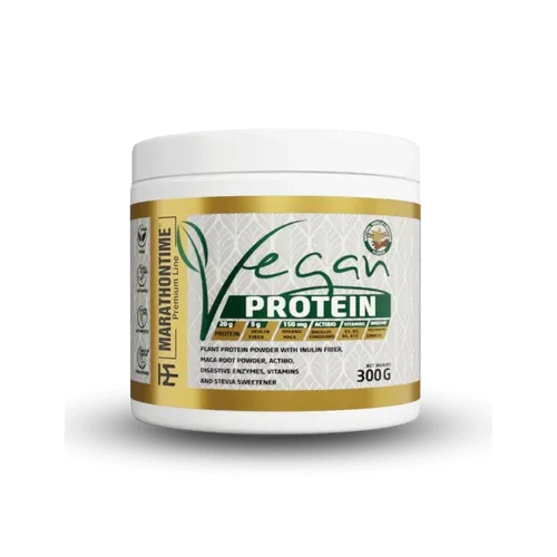 Prémium Vegán protein 300 g - vanília - Marathontime - 
