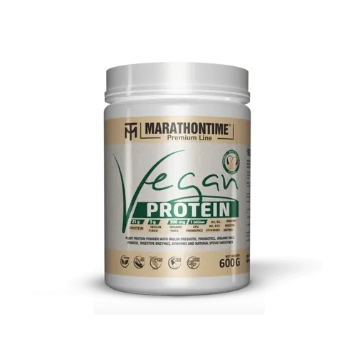 Prémium Vegán protein 600 g - fehércsoki kókusz - Marathontime - 