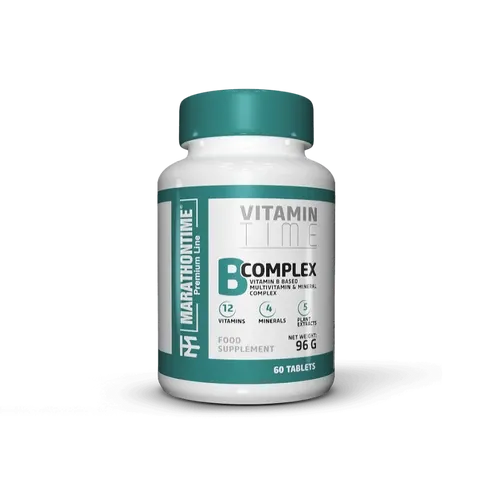 B-complex Prémium Multivitamin - 60 tabletta - Marathontime - 