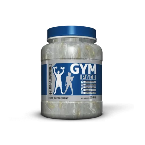 GYM Pack - Prémium Komplex napi vitamincsomag Sportoláshoz - 30 adag - Marathontime - 