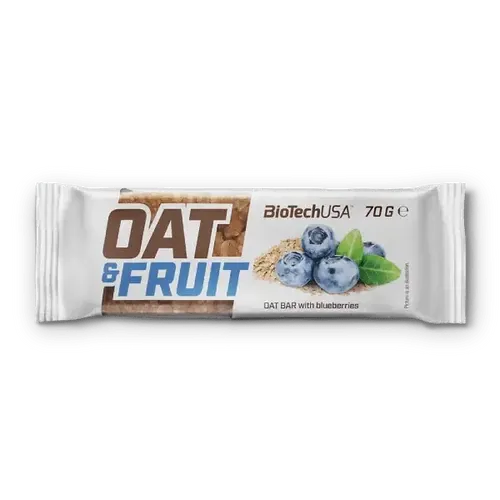 OAT &amp; FRUIT - áfonya - 70g - BioTech USA - 