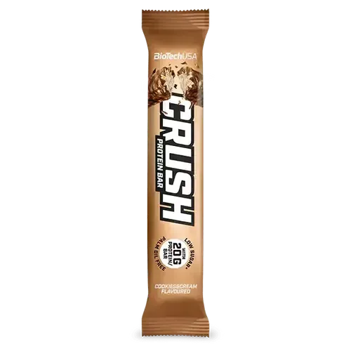 Crush Bar - cookies &amp; cream - 64g - BioTech USA - 