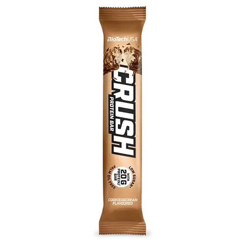Crush Bar - cookies &amp; cream - 64g - BioTech USA - 