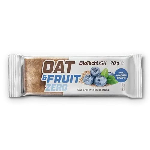 OAT &amp; FRUIT ZERO - áfonya - 70g - BioTech USA - 