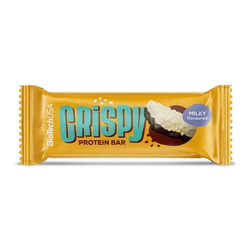 Crispy Protein Bar fehérjeszelet - tejes - 40g - BioTech USA - 