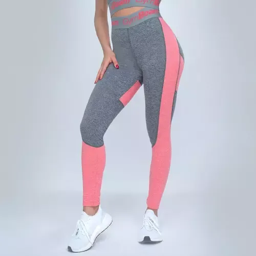 Ultrafit Heather Pink női leggings - (L) - GymBeam - 