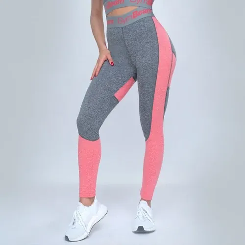 Ultrafit Heather Pink női leggings - (M) - GymBeam - 