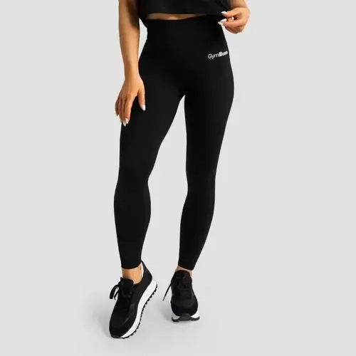 Limitless magas derekú női leggings fekete (XL) - GymBeam - 