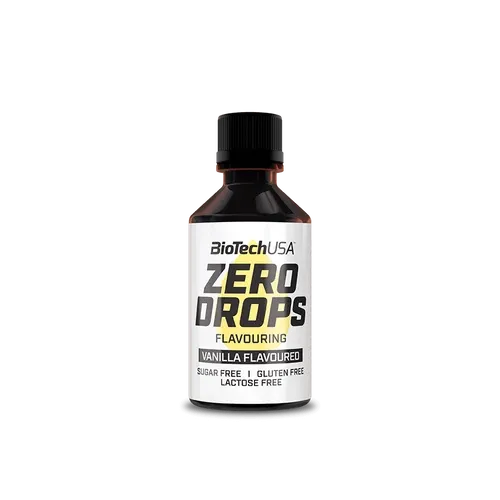 Zero Drops - 50ml - vanília - BioTech USA - 