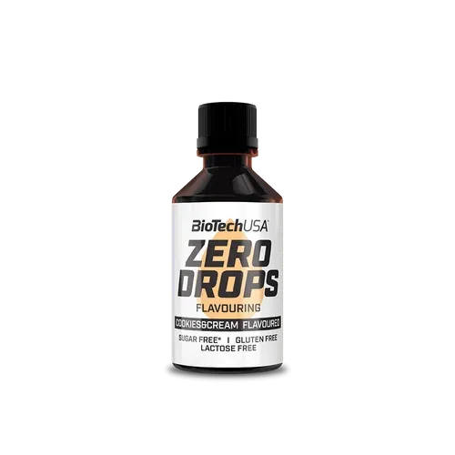 Zero Drops - 50ml - cookies & cream - BioTech USA - 