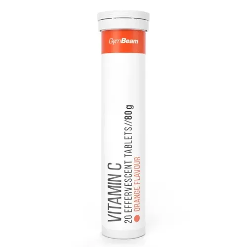 C-vitamin 1000 mg - 20 pezsgőtabletta - GymBeam - 