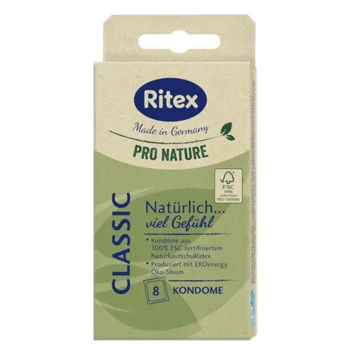 RITEX Pro Nature Classic - óvszer (8db) - 