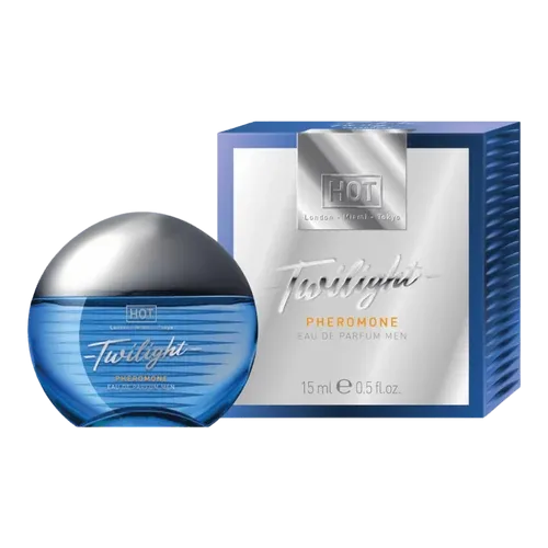 HOT Twilight - feromon parfüm férfiaknak (15ml) - illatos - feromonnal feturbózva