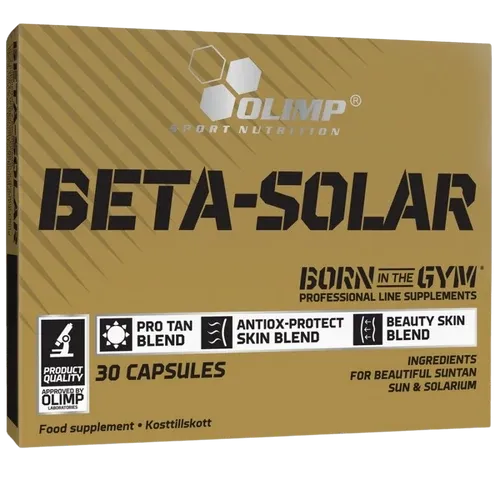 Beta-Solar Sport Edition napozóvitamin - 30 kapszula - Olimp Sport - 