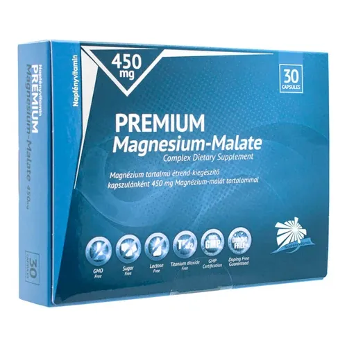 Prémium Magnézium-malát 450 mg - 