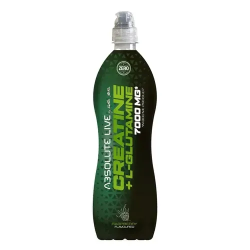 Absolute Live Kreatin + L-Glutamin málna 900 ml - 