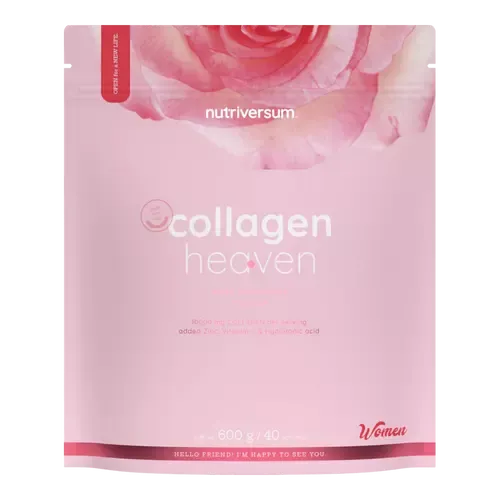 Collagen Heaven - 600 g - rózsa-limonádé - Nutriversum - 
