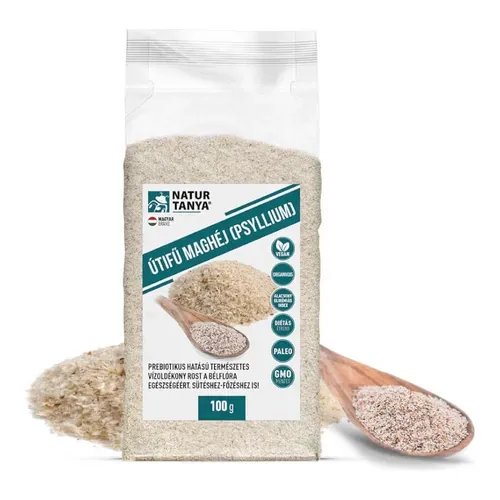 Útifű maghéj (Psyllium) - 100g - Natur Tanya - 