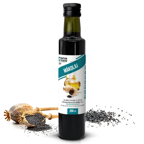 Mákolaj - hidegsajtolással - 250 ml - Natur Tanya - 