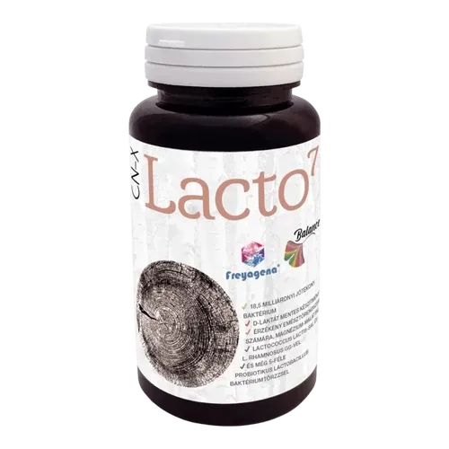 CN-X Lacto7 - 60 kapszula - Freyagena Balance - 