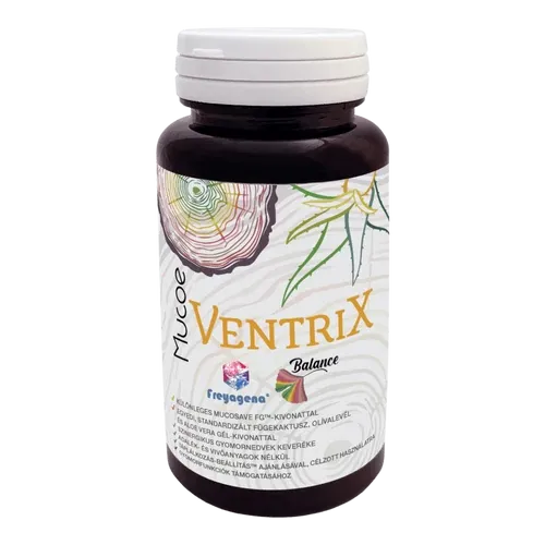 Mucoe Ventrix - 80 kapszula - Freyagena Balance - 
