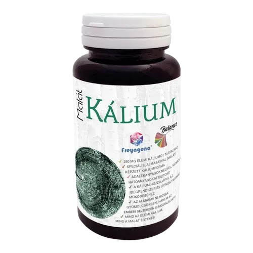 Kálium-Malát 250 mg - 80 kapszula - Freyagena Balance - 