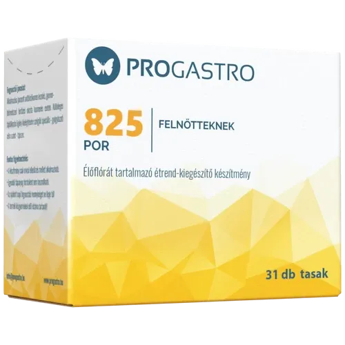 ProGastro 825 - Élőflórát tartalmazó étrend-kiegészítő készítmény (31 db tasak) - 