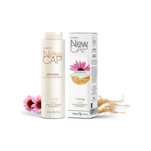NEWCAP sampon hajhullás ellen ANTICADUTA - vegyianyag mentes, szerves hajápoló. Szerelem első mosásra! - 250 ml - Erba Vita - 