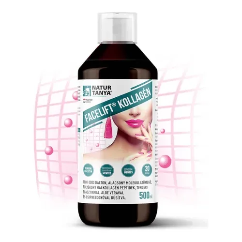 Collagene Facelift - folyékony kollagén peptidekkel - 500 ml - Natur Tanya - 
