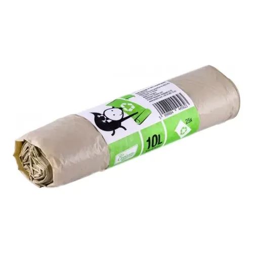 Ecoizm Újrahasznosított Szemeteszsák - 10 liter - 25 db - 
