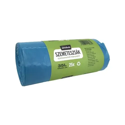 Ecoizm Újrahasznosított Szemeteszsák - 35 liter - 25 db - 