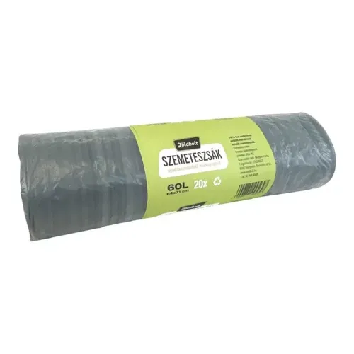 Ecoizm Újrahasznosított Szemeteszsák - 60 liter - 20 db - 