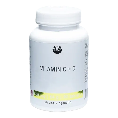 Vitamin C + D - 90 tabletta - Panda Nutrition - 