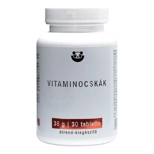 Vitaminocskák - 30 tabletta - Panda Nutrition - 