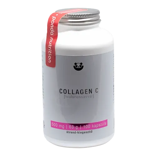 Collagen C kollagén + hialuronsav - 100 kapszula - Panda Nutrition - 