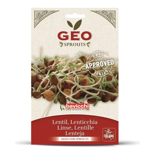 Bavicchi Bio Lencse csíráztatáshoz - Cukorbetegek diétájának kiegészítésére és fogyókúrázóknak. - 