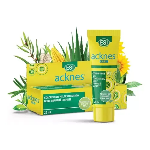 aCknes gél - aknés bőrre, mint pattanás, mitesszer, fekete, illetve fehér tömlők, gyulladt göbök - 25 ml - ESI - 