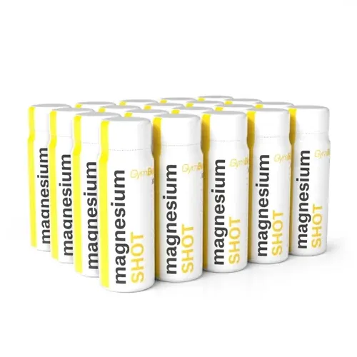 Magnesium Shot - 20 x 60 ml - citrom - GymBeam - 