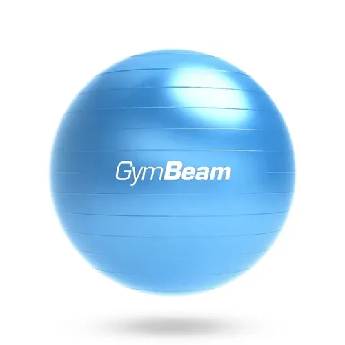 Fitball fitness labda 85 cm - fényes kék - GymBeam - 