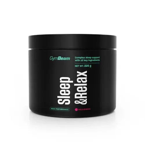 Sleep &amp; Relax - 225 g - erdei gyümölcs - GymBeam - 