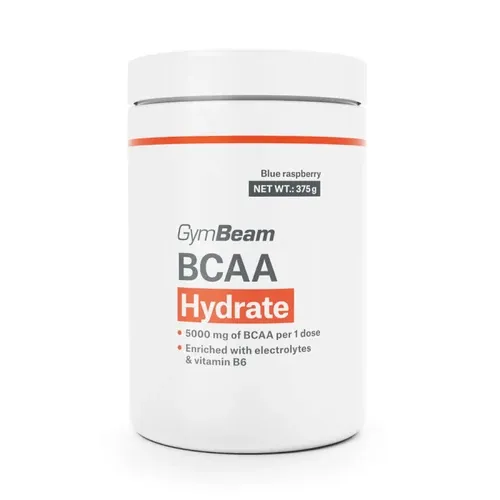 BCAA Hydrate - 375 g - kékmálna - GymBeam - 