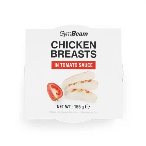 Csirkemell paradicsomszószban - 155 g - GymBeam - 
