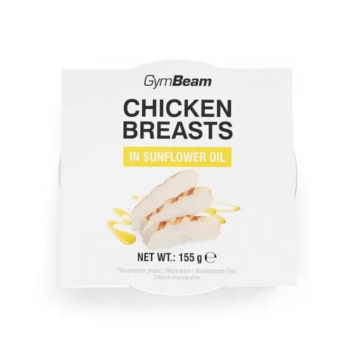 Csirkemell napraforgóolajban - 155 g - GymBeam - 