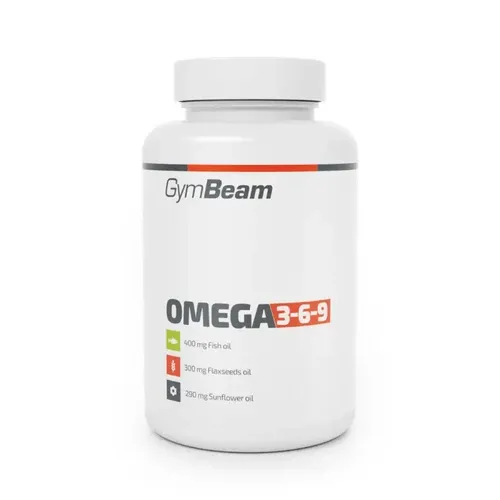 Omega 3-6-9 - 60 kapszula - GymBeam - 