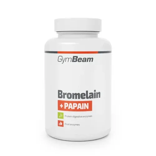 Bromelain Papain - 90 kapszula - GymBeam - 