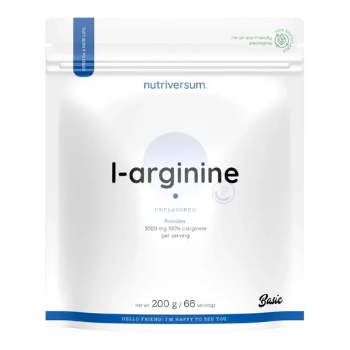 L-Arginine - 200 g - Nutriversum - 